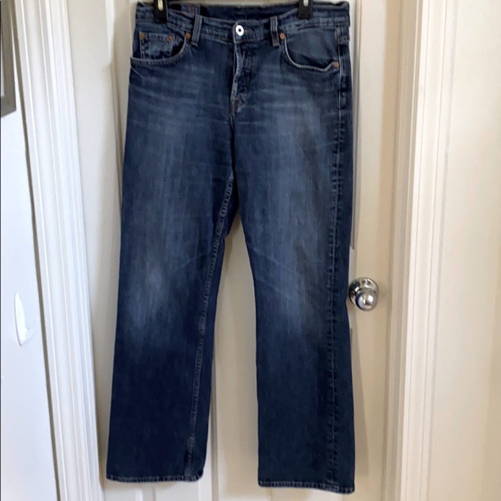 Lucky Brand button fly boot cut jeans